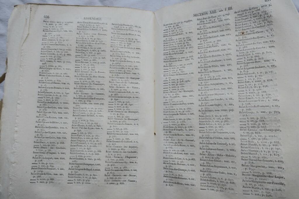 法国法律公报十年索引1834-1844
