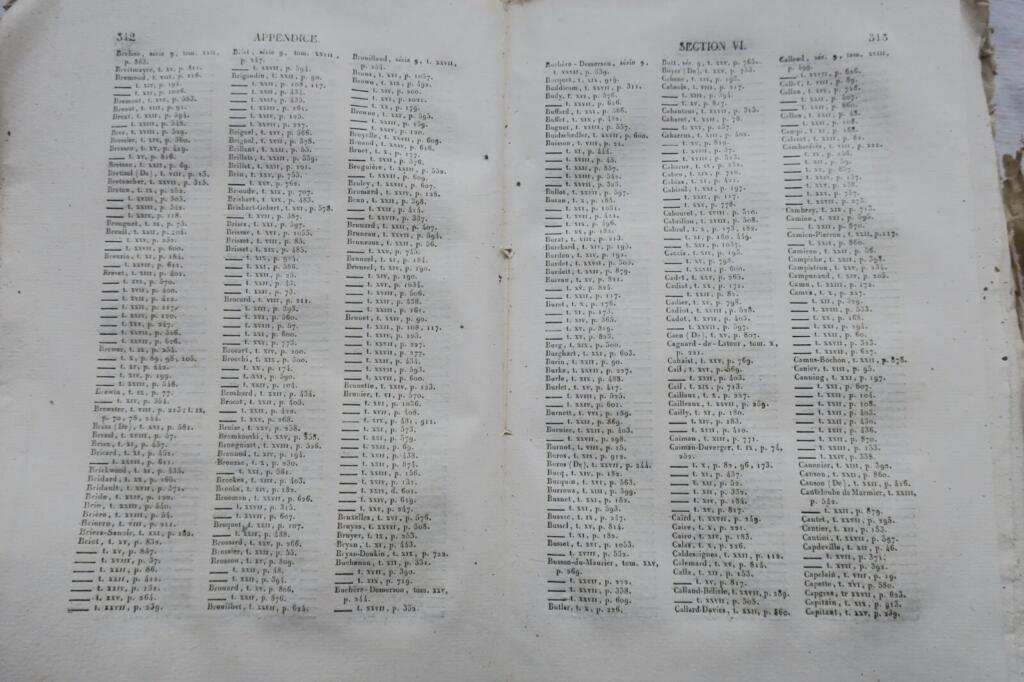 法国法律公报十年索引1834-1844