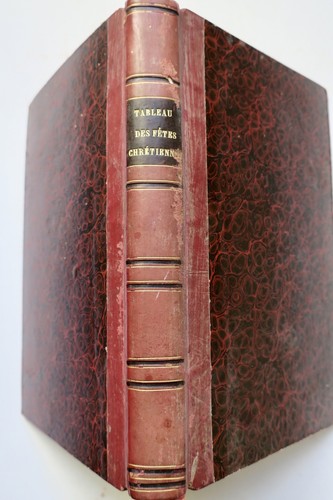 Tableau des Fêtes chrétiennes. 1837 - La Librairie Antique