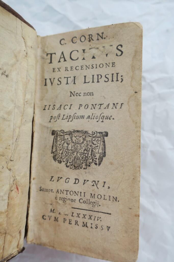 Tacitus - Lipsius-Ausgabe 1684