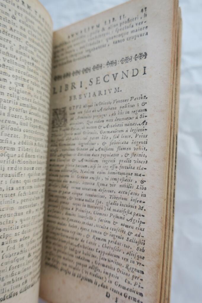 Tacitus ex recensione Justi lipsii 1684