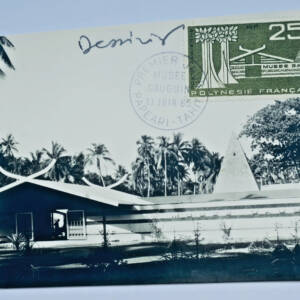 Tahiti Gauguin premier jour Tahiti 13 juin 1965 2 cartes