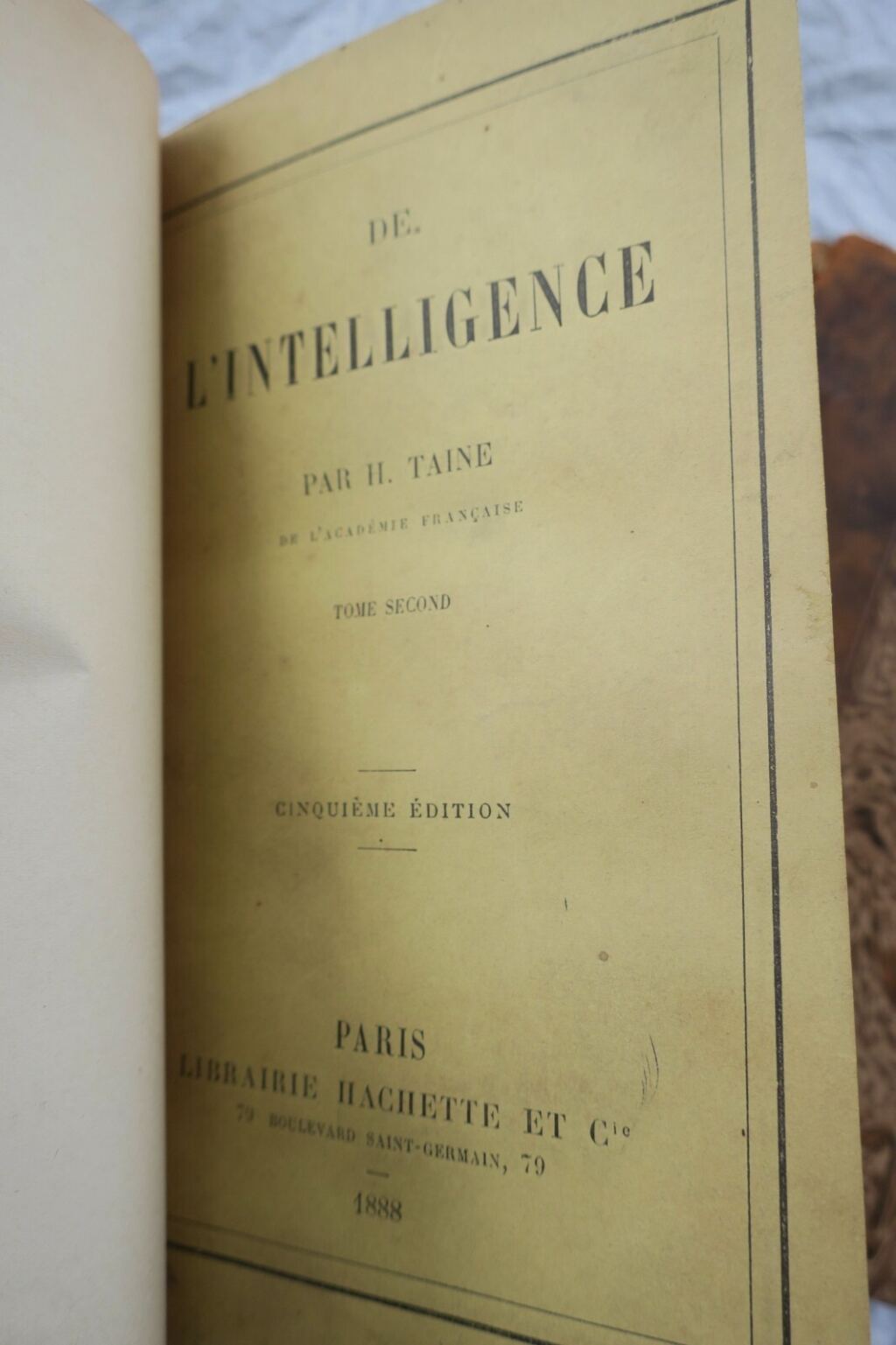 Über die Intelligenz - Philosophische Abhandlung