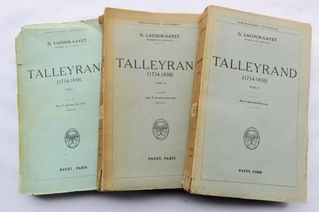 Talleyrand. 1754-1838 + 手紙