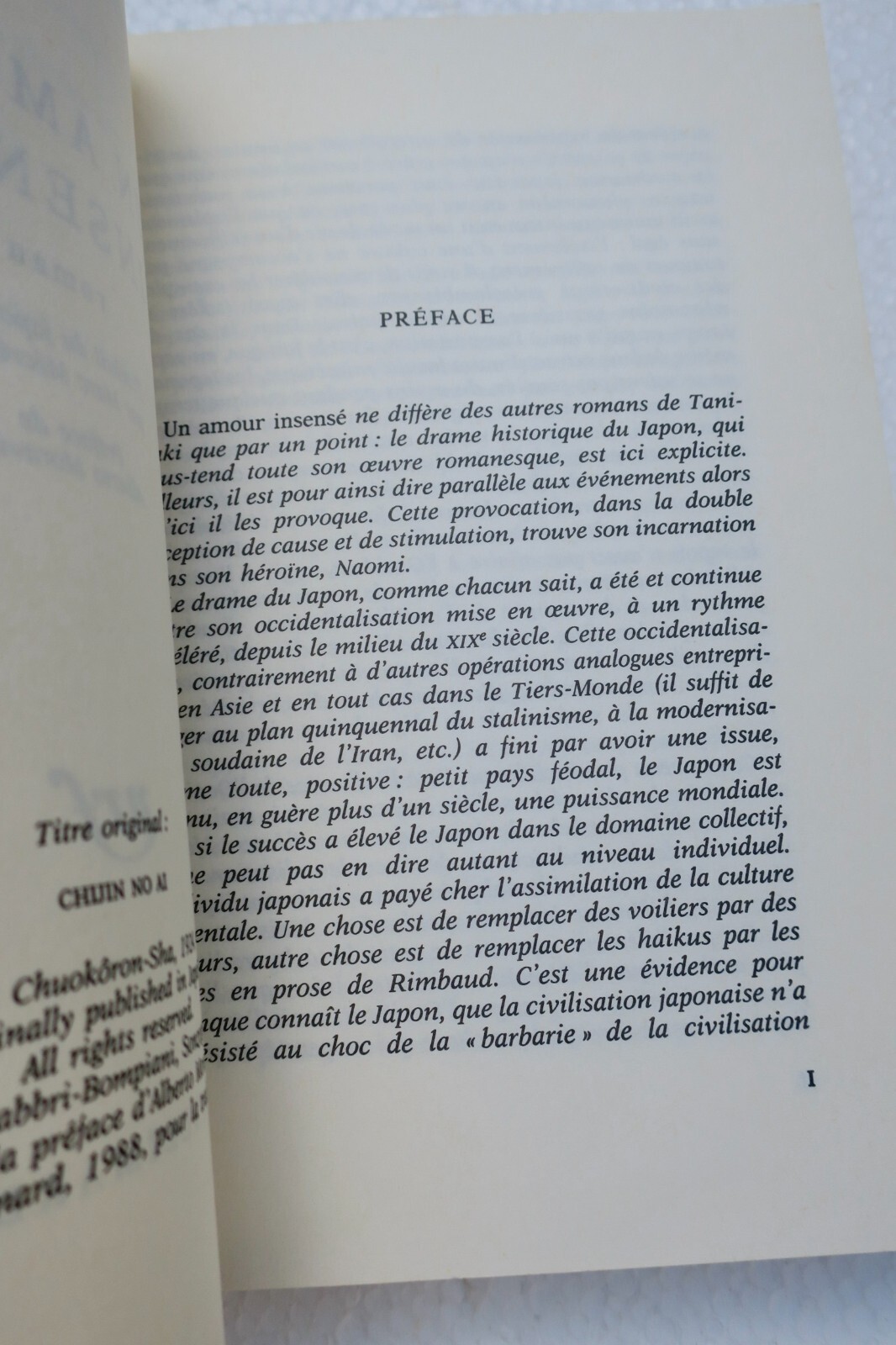 Tanizaki Junichiro Eine Wahnsinnige Liebe - Roman – Image 5