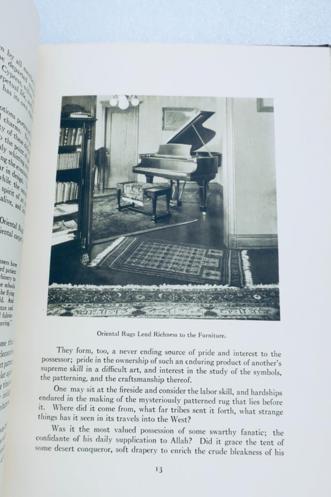 Tapis Nahigian Brothers Oriental Rugs in the Home 1913