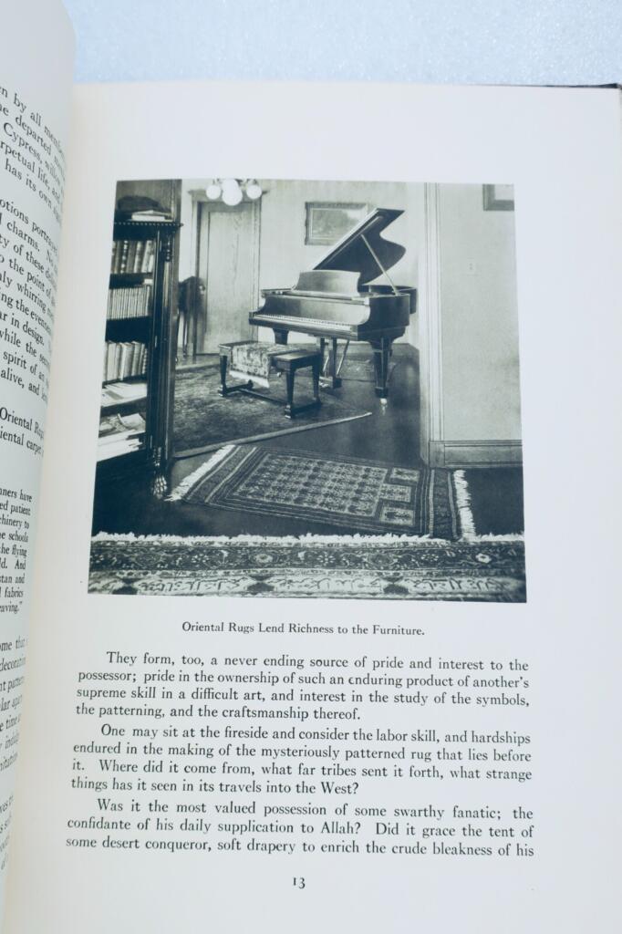 Tapis Nahigian Brothers Oriental Rugs in the Home 1913