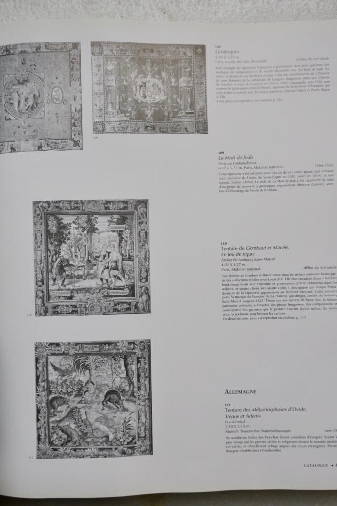 European tapestry from medieval times to present