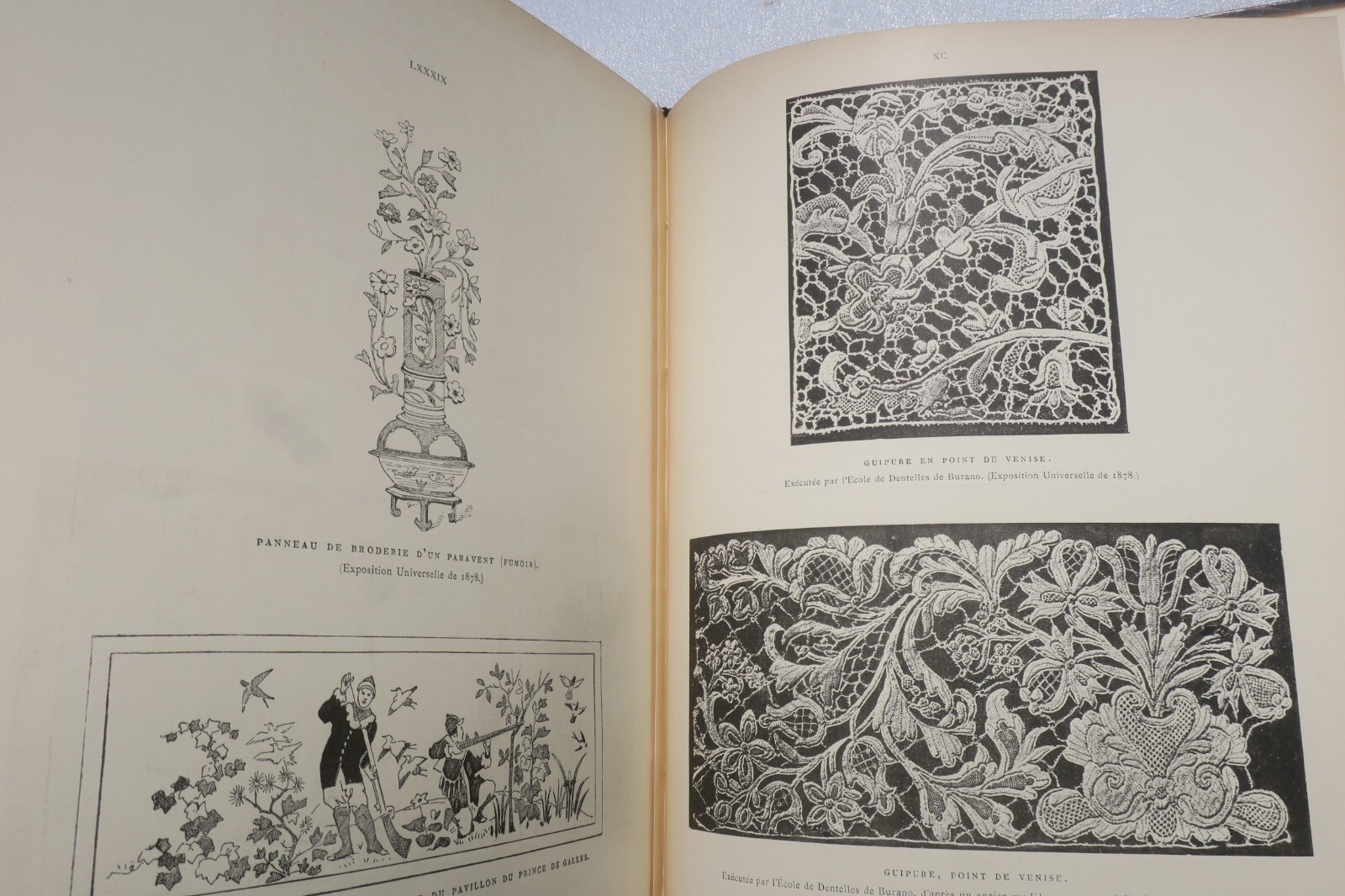 Tapisseries, broderies et dentelles : recueil de modèles anciens et 1890 – Image 12