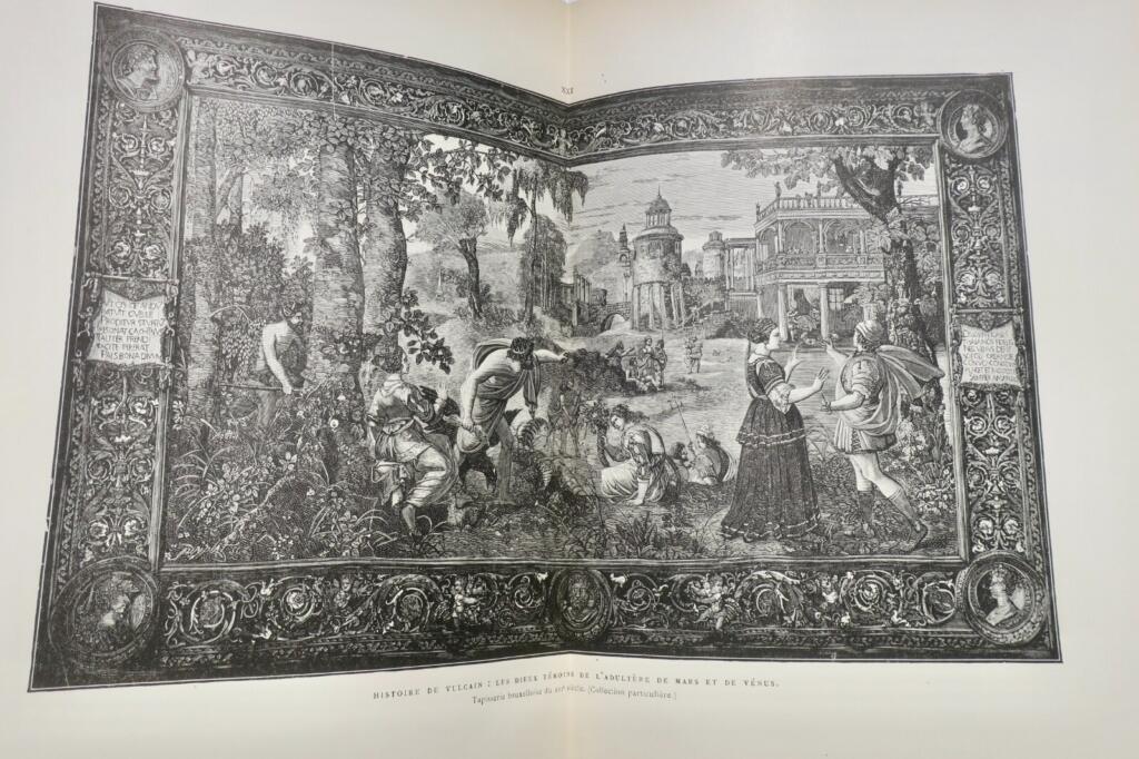 Tapisseries, broderies et dentelles : recueil de modèles anciens et 1890