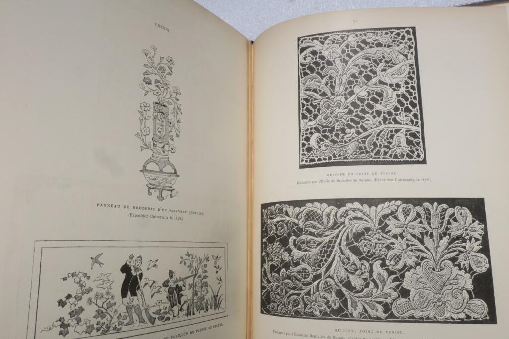 Tapisseries, broderies et dentelles : recueil de modèles anciens et 1890