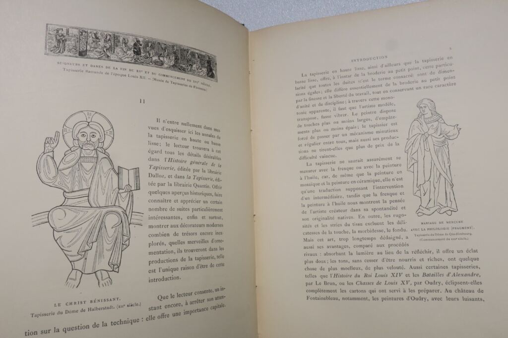 Historische und moderne Textilmuster