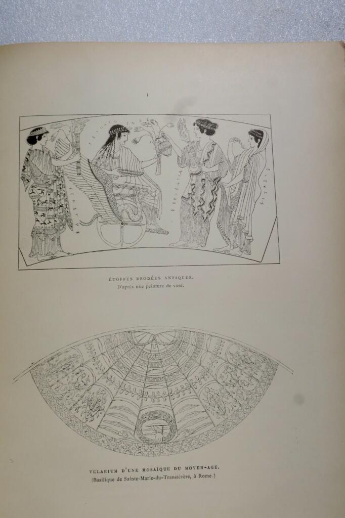 Tapisseries, broderies et dentelles : recueil de modèles anciens et 1890