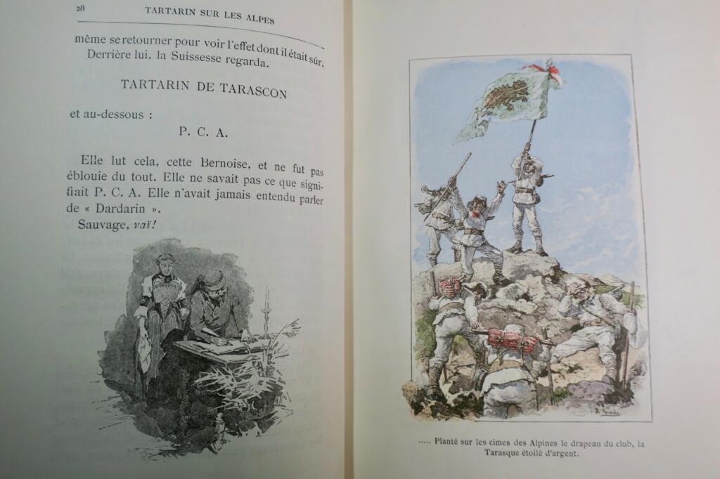 Alpenabenteuer des Tarascon-Helden
