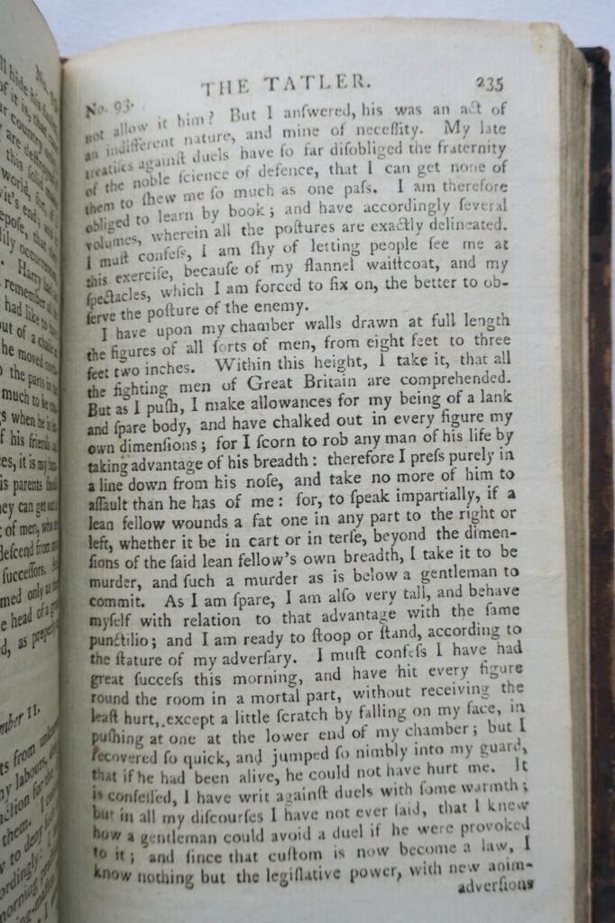 Early English periodical by Steele
