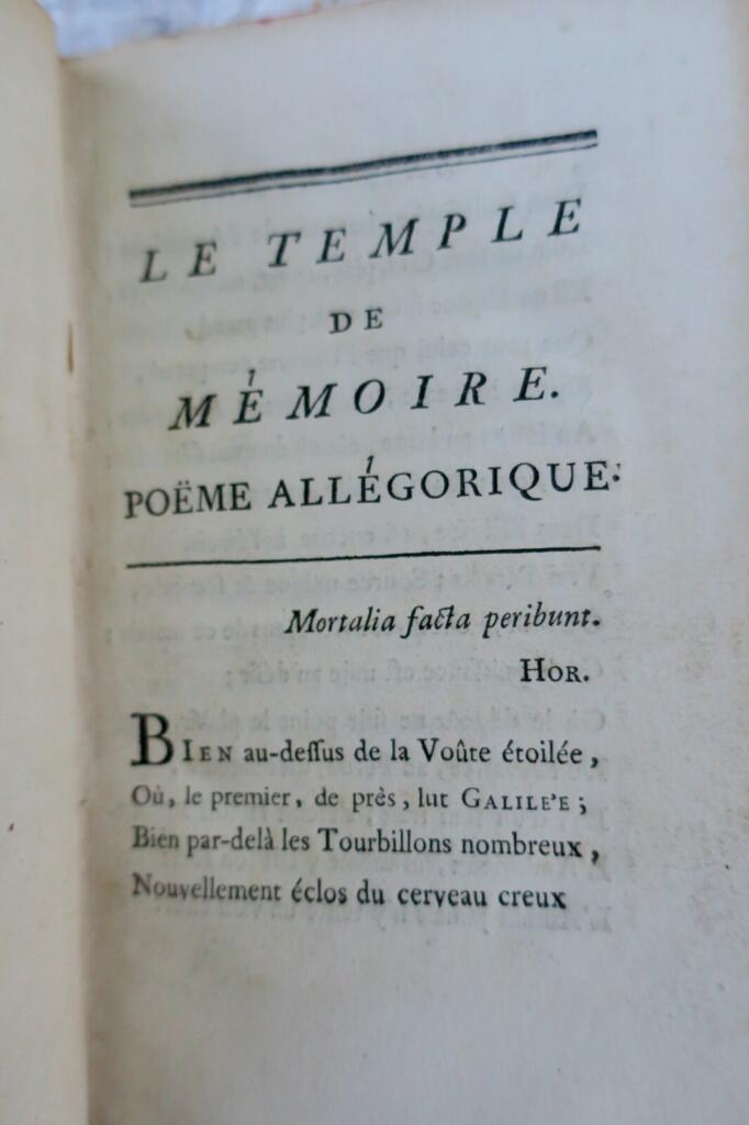 Memory Temple, Two Barrels, Saint-Sulpice Building, Ode to the Countryside