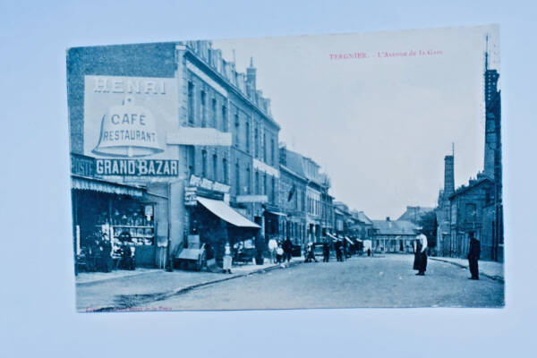 Tergnier l'avenue de la Gare AISNE