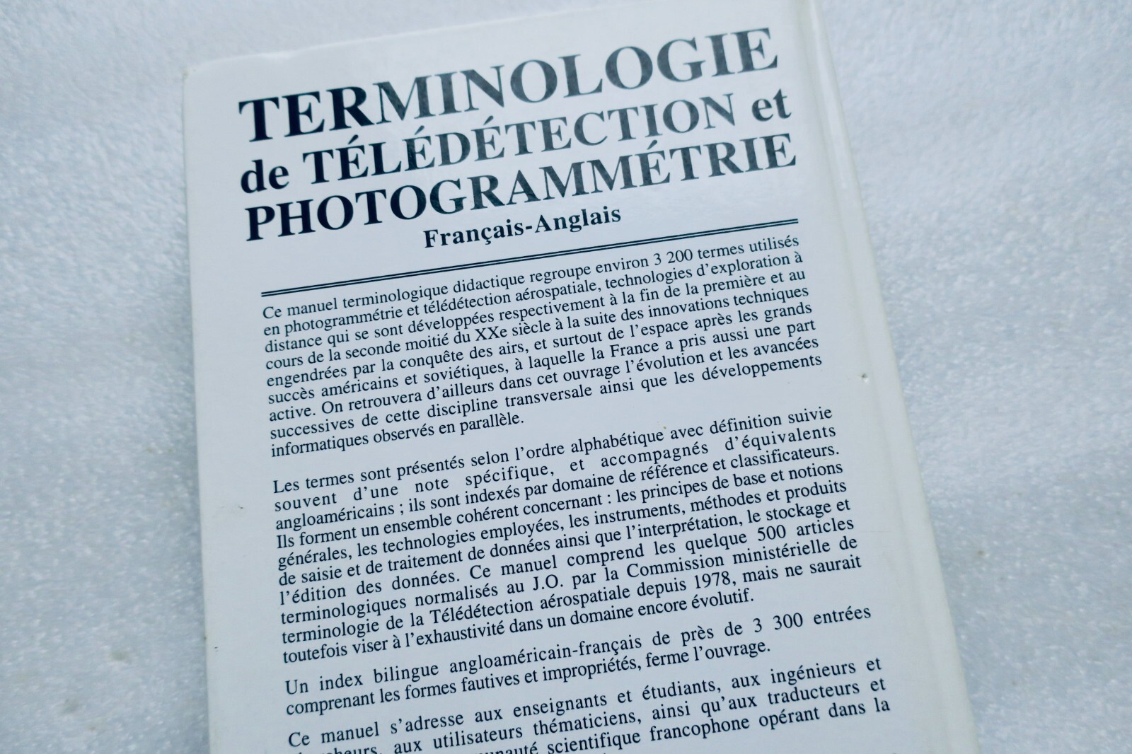Remote Sensing and Photogrammetry Terminology Dictionary - Image 10
