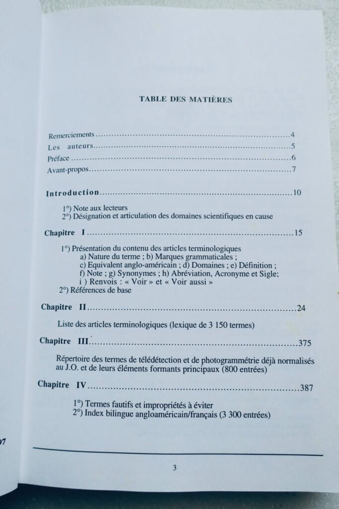 Remote Sensing and Photogrammetry Terminology Dictionary