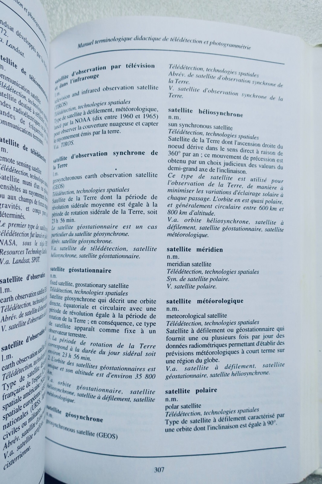 Télédétection et photogrammétrie terminologie, français-anglais – Image 8
