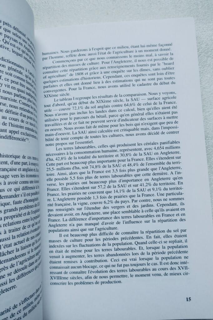 Land and Peasants in France and Britain