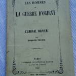TEXIER Les hommes de la Guerre d'Orient 1854