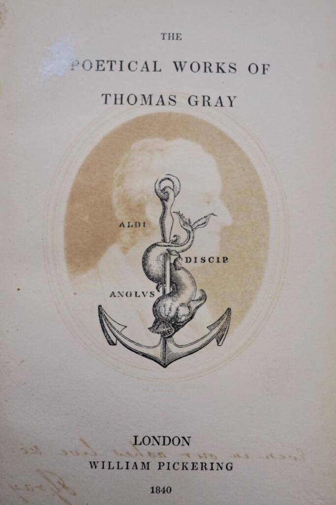 Poetry collection by Thomas Gray