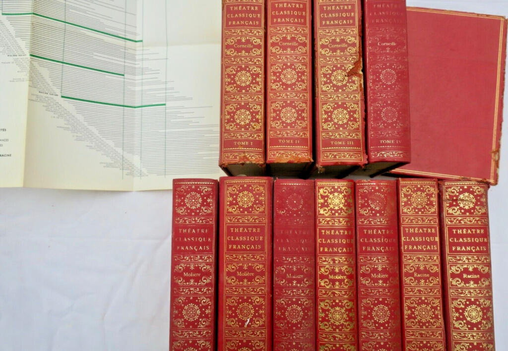 THEATRE CLASSIQUE FRANCAIS complet en 12 volumes