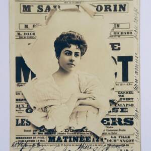 théâtre de la Gaité 1902 affiche crevée