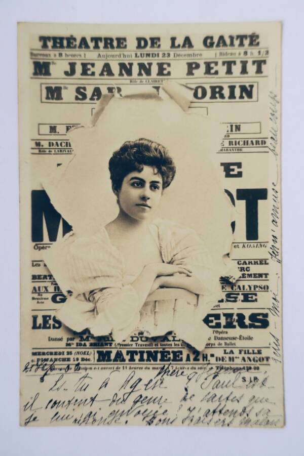 théâtre de la Gaité 1902 affiche crevée