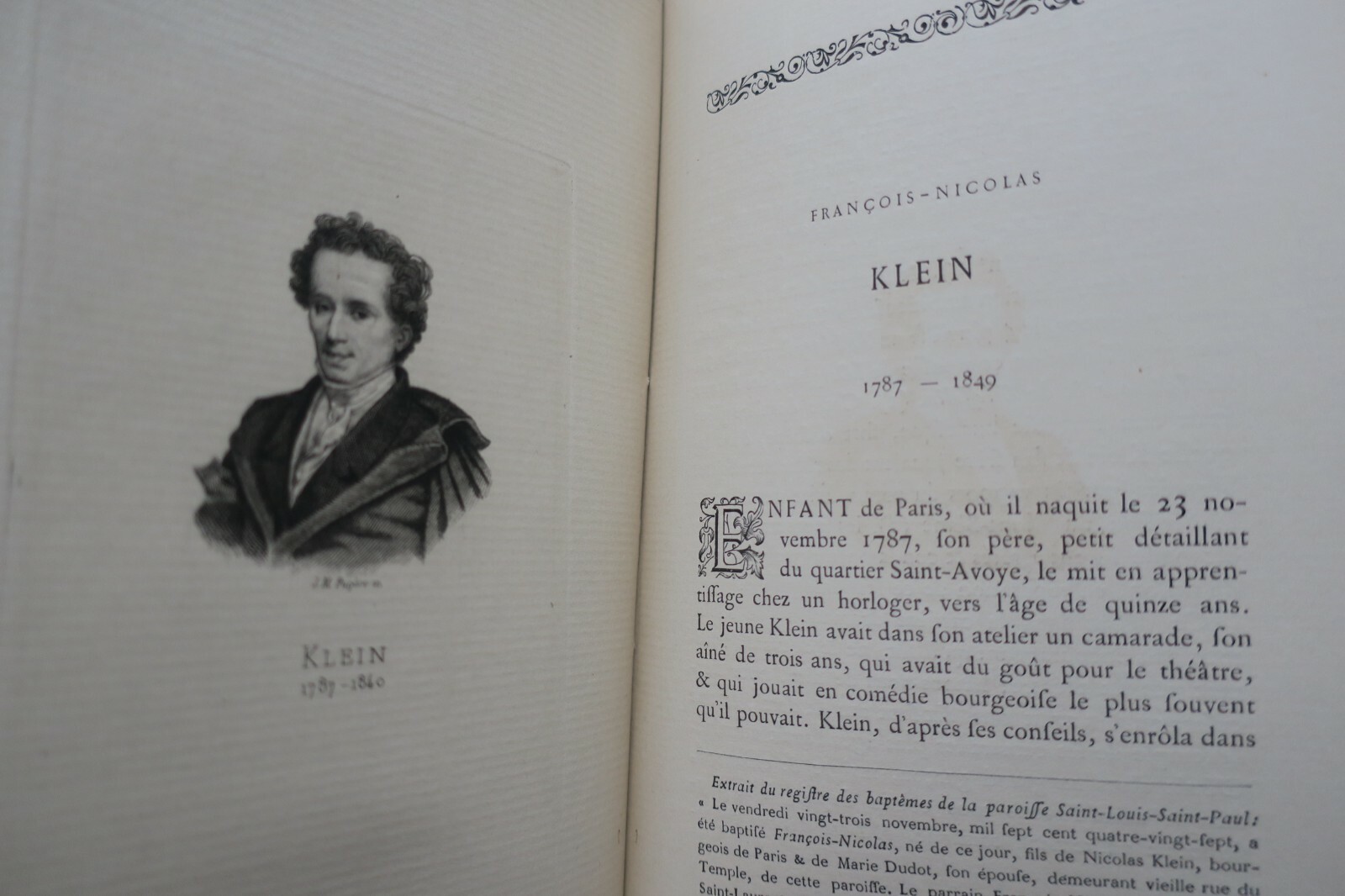 French Theatrical Performers Gallery 1760-1877 - Image 6