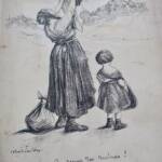Théâtre national de l'opéra comique „Le juif polonais“ 1916