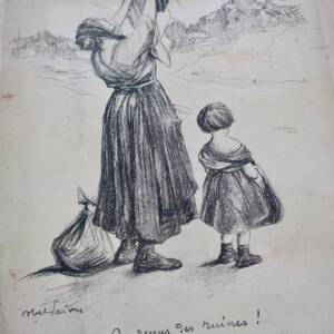 Théâtre national de l'opéra comique "Le juif polonais" 1916
