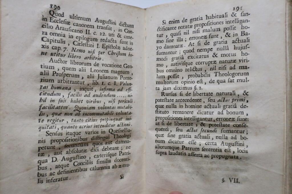 Theologische Bittschrift an Papst Clemens XII zur Unigenitus-Konstitution