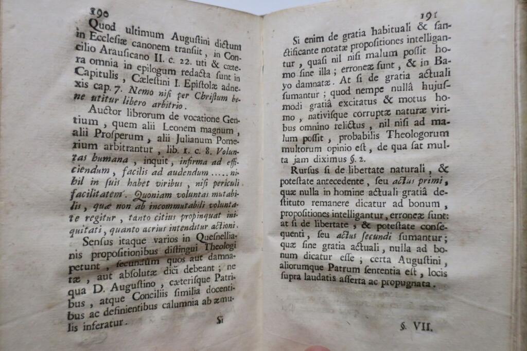 Flehende Theologie vor Papst Clemens XII