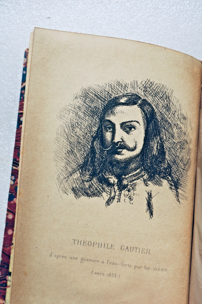 Théophile Gautier Contemporary Portraits Writers-Painters-Sculptors-Artists