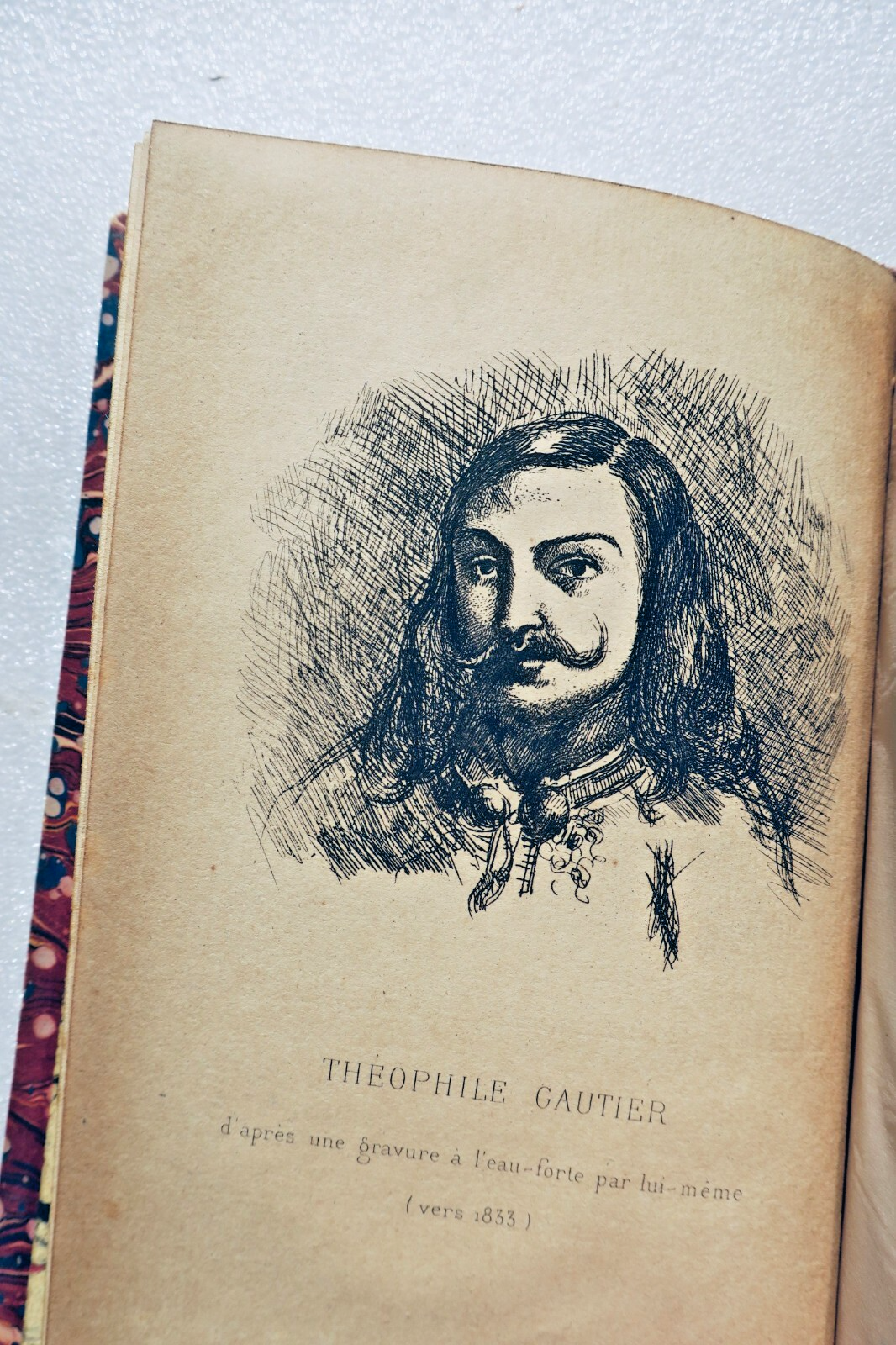 Théophile Gautier Contemporary Portraits Writers-Painters-Sculptors-Artists