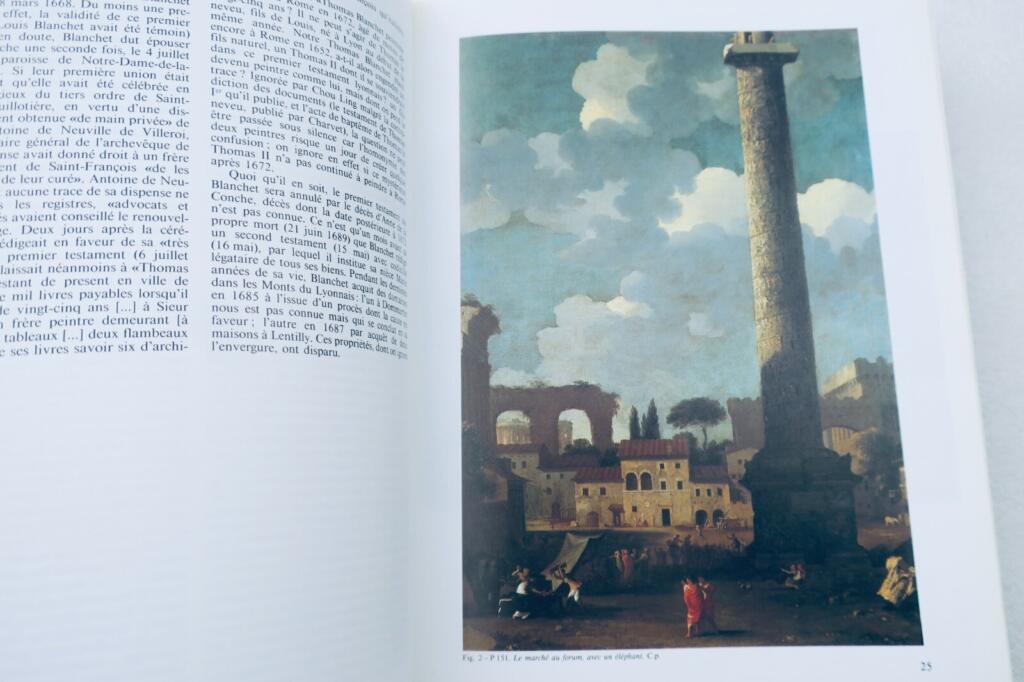 Monograph on the painter Thomas Blanchet