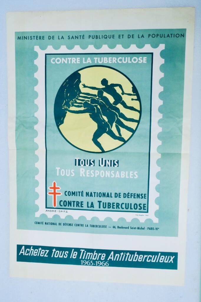 Posters promoting tuberculosis stamps