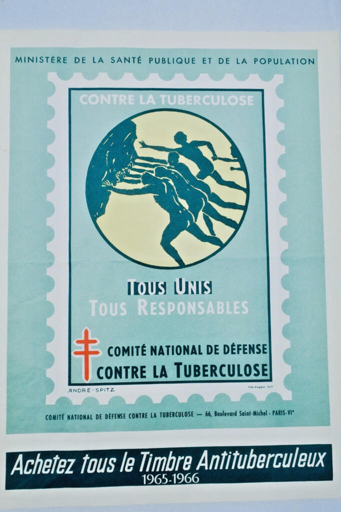 Posters promoting tuberculosis stamps