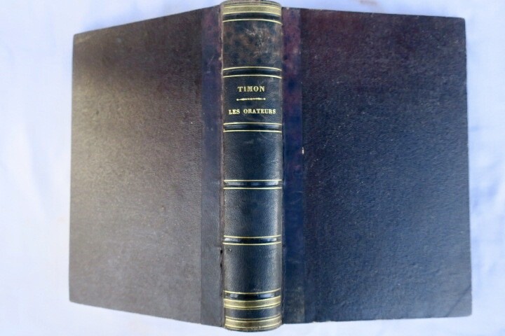 Seltene Sammlung von Reden<span class="lla-card-orig-wrap"><span class="lla-card-orig">❦ TIMON LIVRE DES ORATEURS 1844</span></span> - La Librairie Antique
