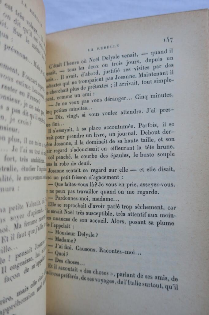 TINAYRE MARCELLE LA REBELLE LA VIE AMOUREUSE DE FRANCOIS BARBAZANGES