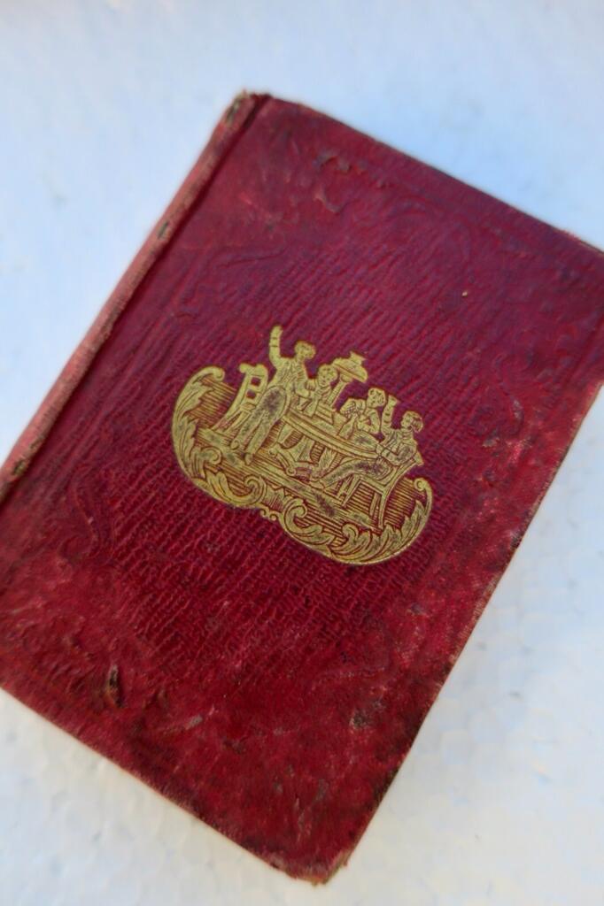 Victorianisches Miniatur-Toastbuch, 1853