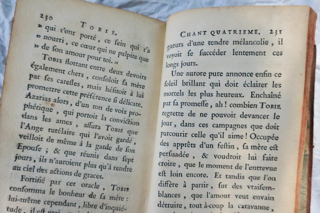 Originalgedicht gewidmet Papst Clemens XIV