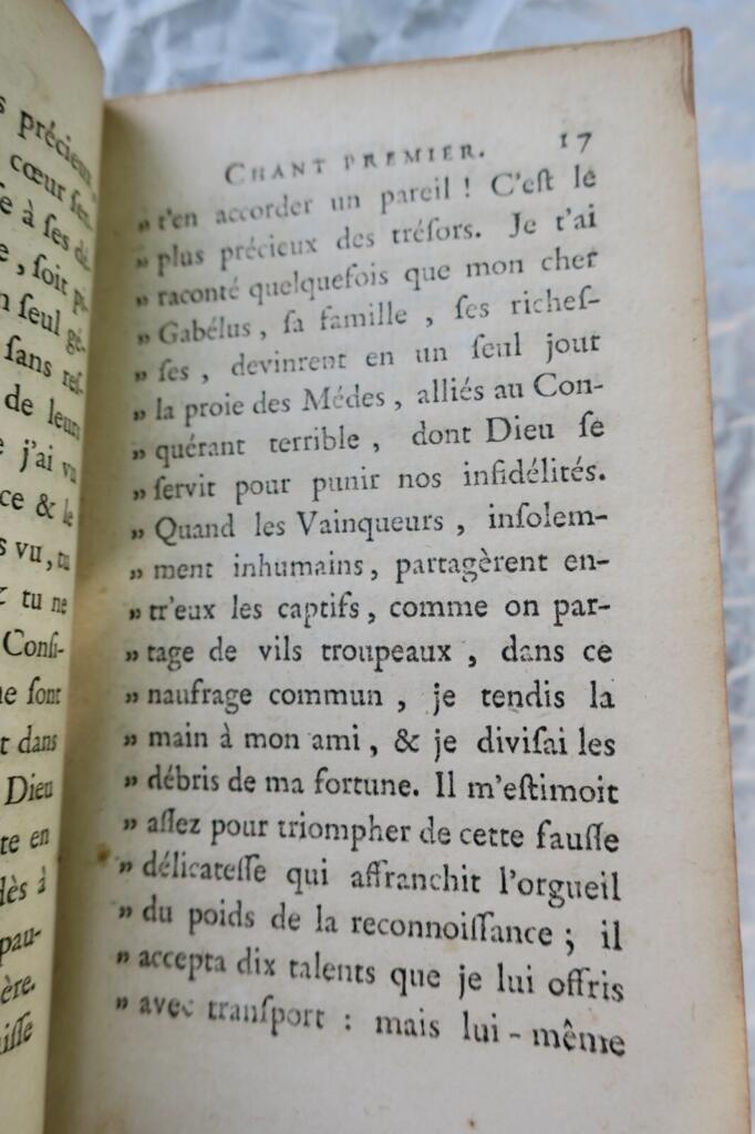 Originalgedicht gewidmet Papst Clemens XIV