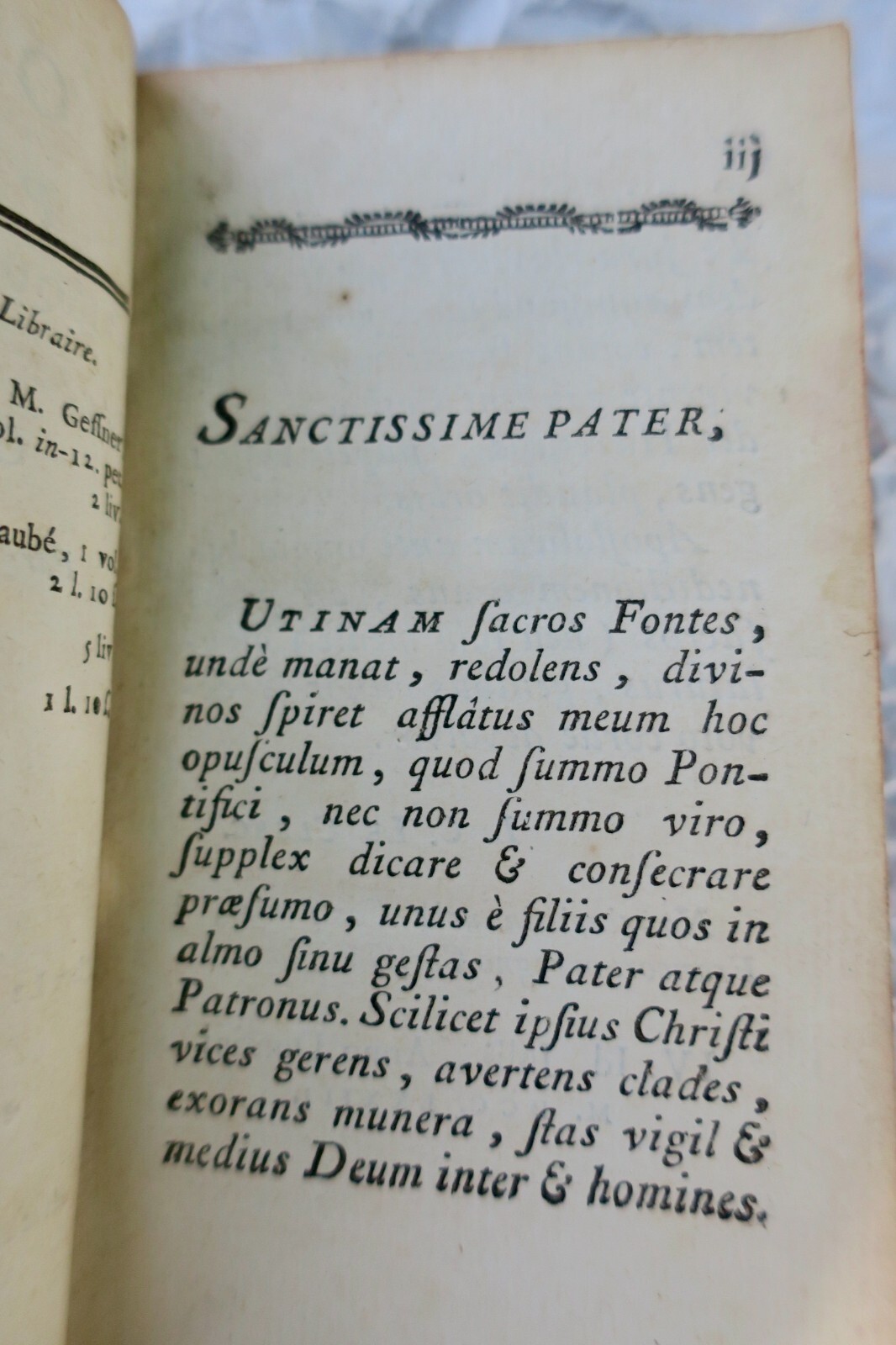 Original poem dedicated to Pope Clement XIV - Image 3
