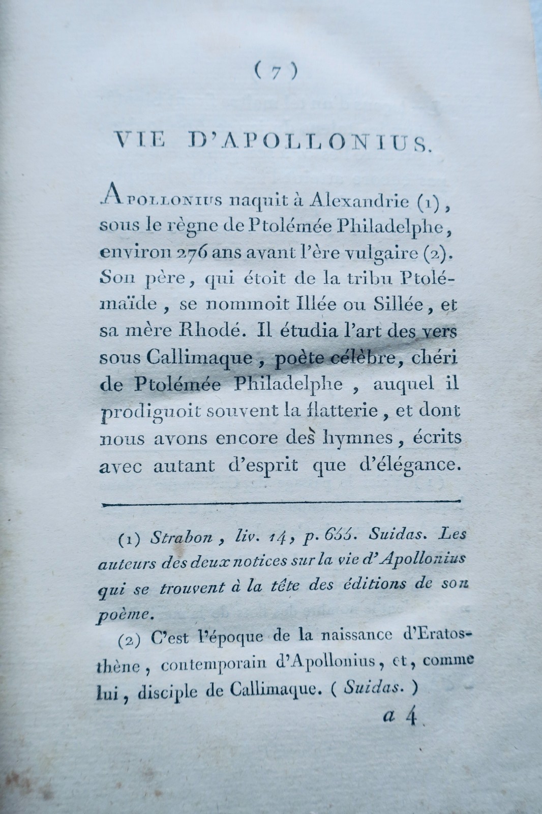 toison d’or APOLLONIUS DE RHODES L’EXPEDITION DES ARGONAUTES an V de la républiq - La Librairie Antique
