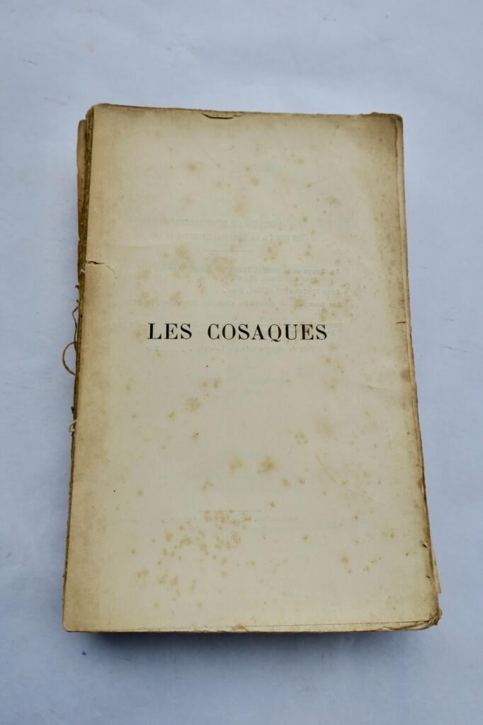 TOLSTOÏ. Comte Léon. Les cosaques. Souvenirs de Sébastopol. 1886