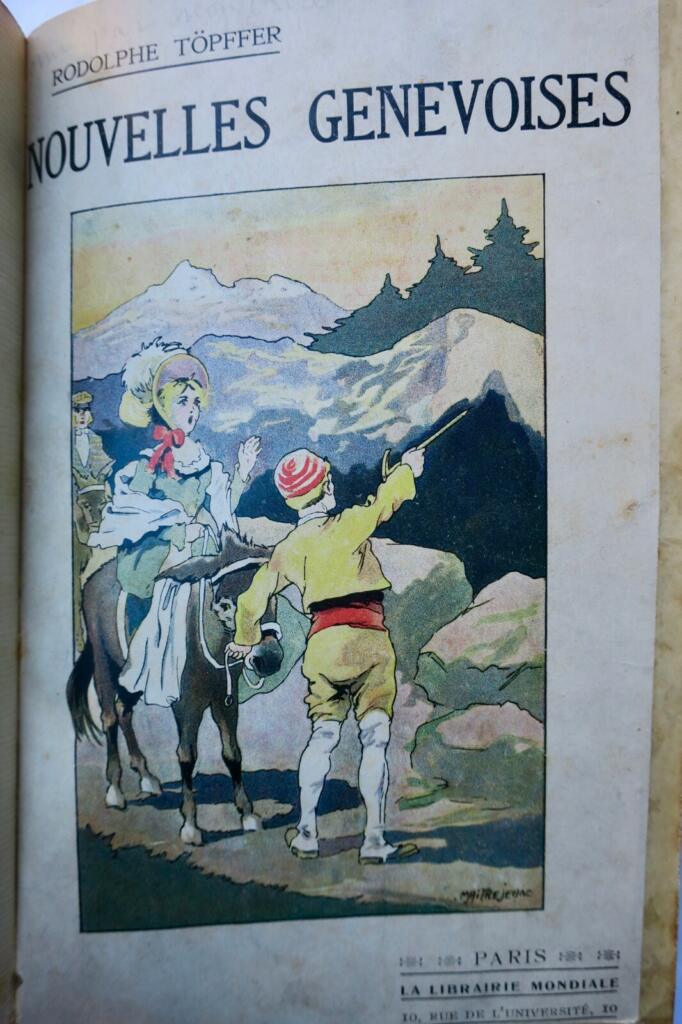 Geneva illustrated with hand-colored plates