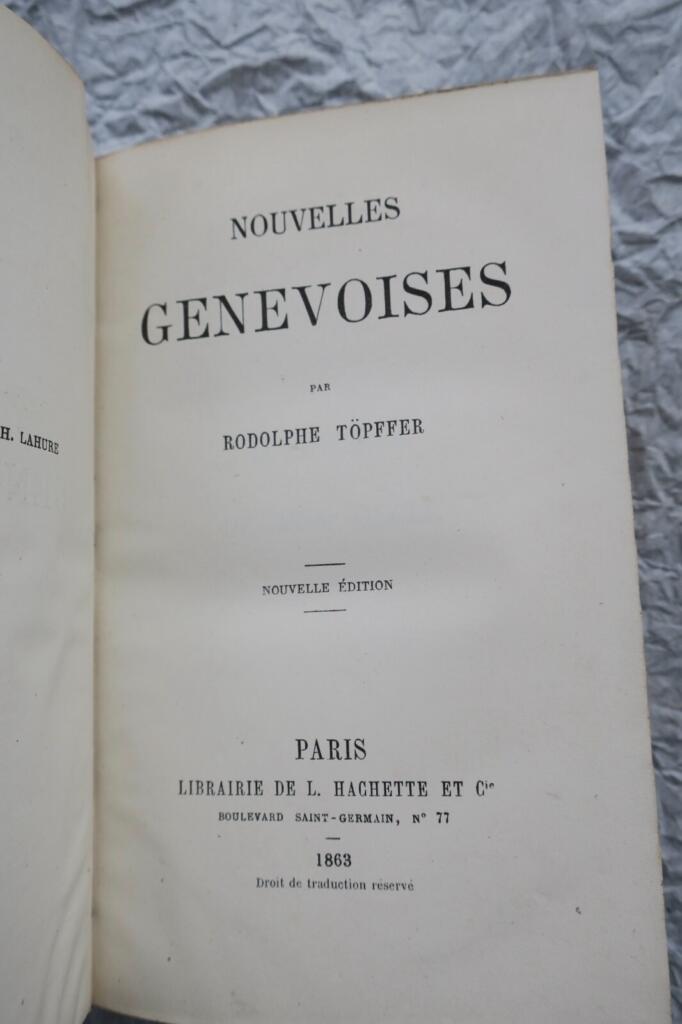 Genfer Erzählungen von Rodolphe Töpffer